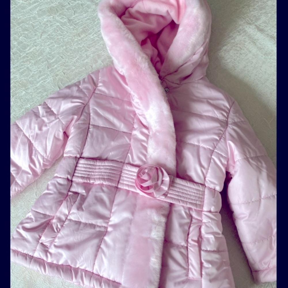 Pink Winter Jacket Kids
